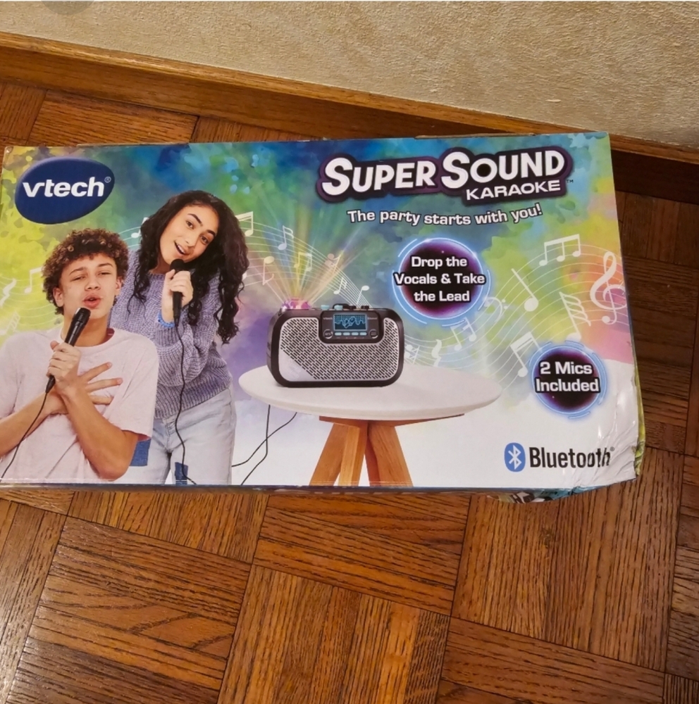 KARAOKE MACHINE VTECH SUPERSOUND SYSTEM PORTABLE DEVICE HOME ADUL… - Picture 8 of 8